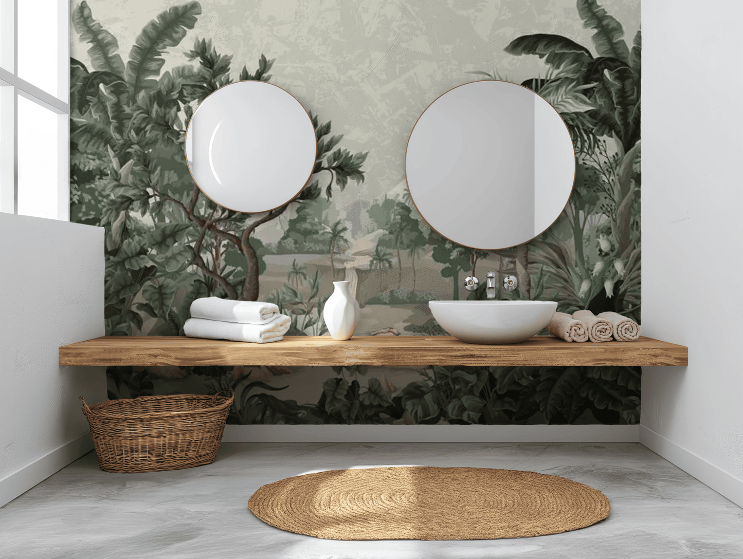 Jungle Retreat Mural Wallpaper