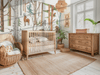 Woodland Reindeer & Foxes Mural Wallpaper