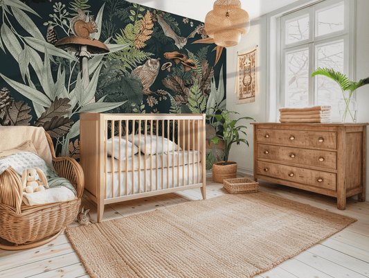 Enchanted Owl Mural Wallpaper