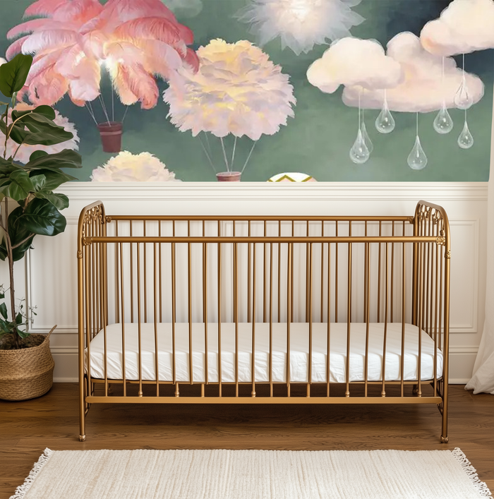 Balloon bliss children's mural wallpaper for a bedroom