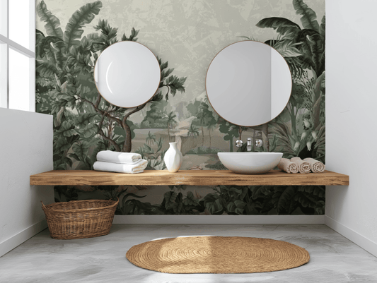 Jungle Retreat Mural Wallpaper