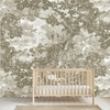 Beige Monochrome Forest Haven Mural Wallpaper