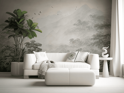 Dusky Rainforest Mural