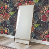 Vintage bloom floral mural wallpaper
