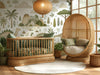 Sunny Grove Dinosaur Nursery Mural Wallpaper
