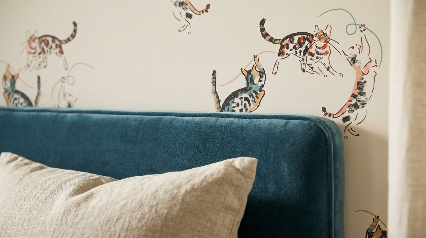 Playful Cats Wallpaper