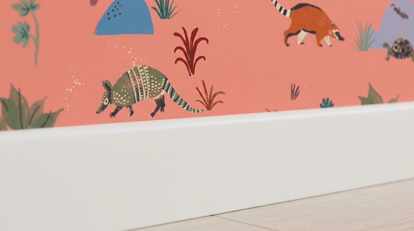 Pink Desert Wildlife Wallpaper