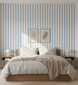 Coastal vertical lines wallpaper – design detail