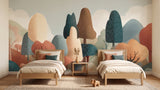 Whimsical Woodland Children’s Wall Mural