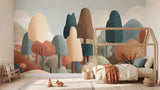 Whimsical Woodland Children’s Wall Mural