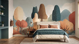 Whimsical Woodland Children’s Wall Mural