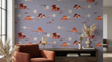 Wild Horses Desert Wallpaper