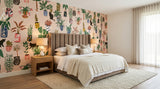 Houseplants and Cats Wallpaper