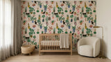 Houseplants and Cats Wallpaper