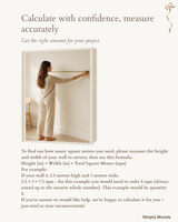 Simply Murals wallpaper – installation and sizing guide
