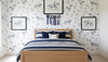 Navy Blue Equestrian Wallpaper