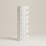 Vintage horse stripe nursery wallpaper – design detail