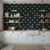 Classic Green Goose Farmhouse Wallpaper