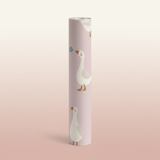 Pink goose nursery wallpaper – design detail