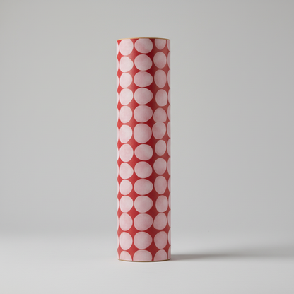 Bright Retro Dot Nursery Wallpaper