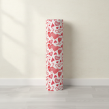 Pink love heart wallpaper – design detail