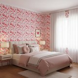 Pink love heart wallpaper – design detail