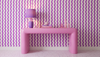 Purple Wavy Stripe Wallpaper