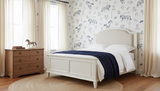 Navy blue equestrian wallpaper – design detail