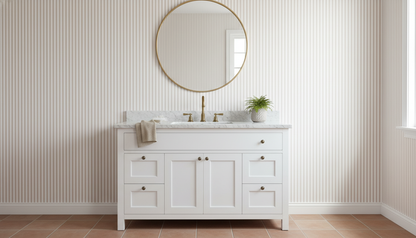 Beige Stripe Wallpaper