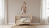 Bear and duck nursery wall sticker