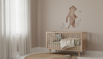 Bear and Duck Nursery Wall Sticker