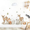 Woodland Forest Animals Nursery Wall Stickers
