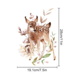Boho woodland animals nursery wall stickers – design detail