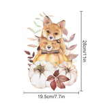 Boho woodland animals nursery wall stickers – design detail
