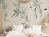 Hummingbirds & Butterflies Wildlife Mural Wallpaper