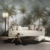 Calming Palm Trees Landscape Mural Wallpaper