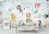 Girls Mermaid Seaworld Mural Wallpaper – Kids