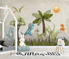 Dinosaur Forest Children's Mural Wallpaper – Boys Room